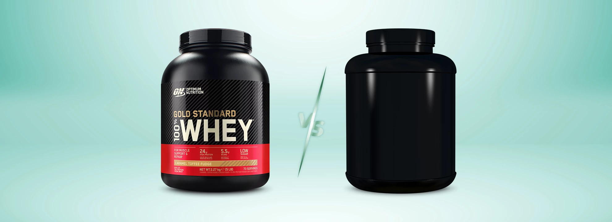 Comparaison whey vs Whey Gold