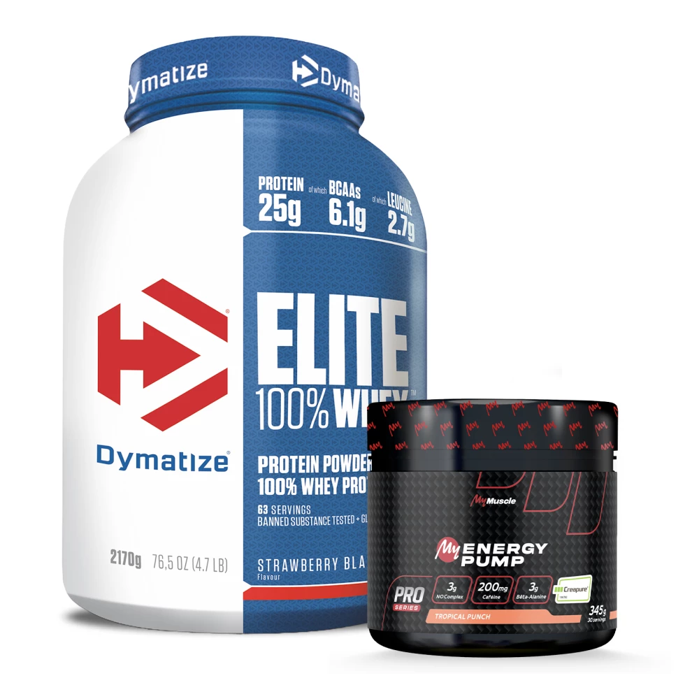 Pack Elite 100% Whey + My Energy Pump