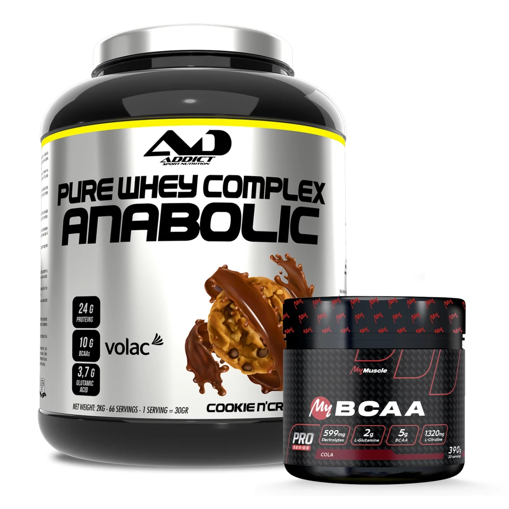 Pack Anabolic Whey + My BCAA