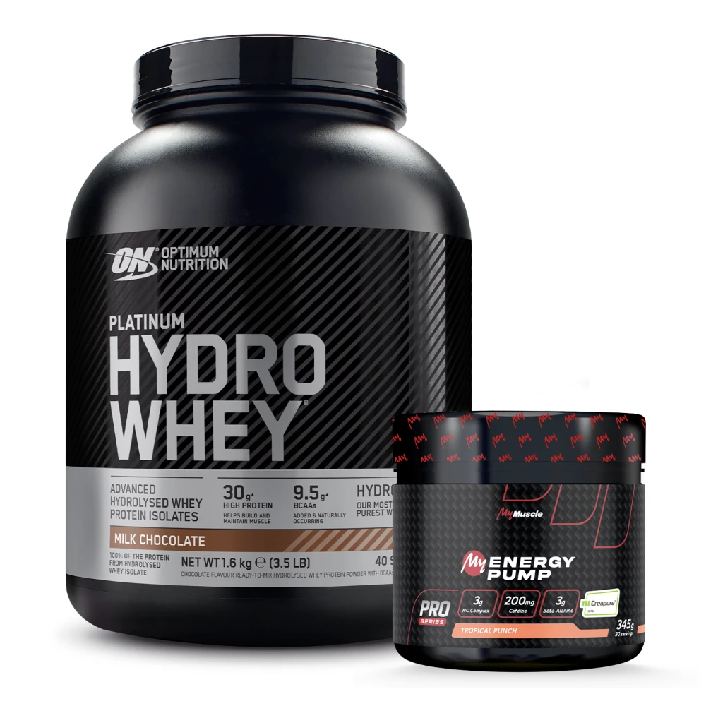 Pack Hydro Whey + My Energy Pump