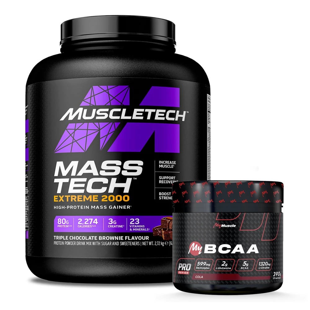 Pack Mass-Tech Extreme 2000 + My BCAA