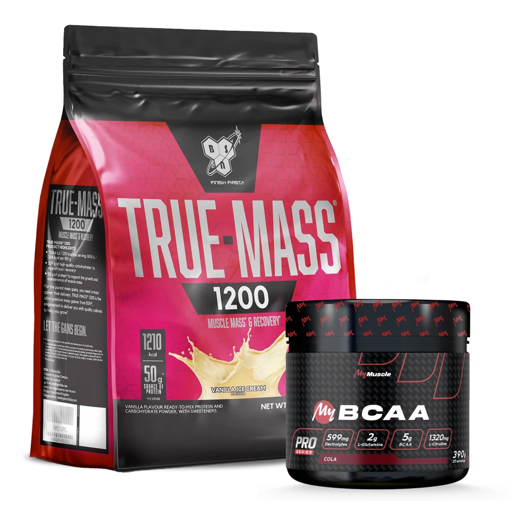 Pack True Mass 1200 + My BCAA