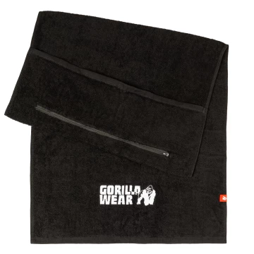 Zip Pocket Gym Towel - Gorilla Wear